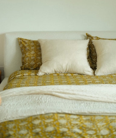Manu Block Print Duvet Set | Queen
