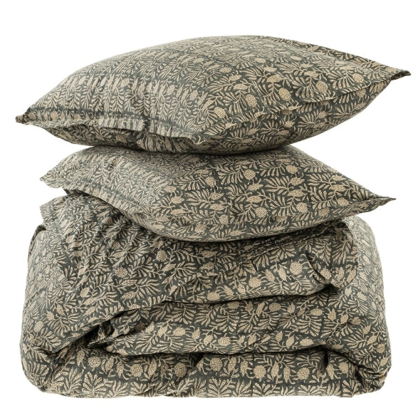 Tulsi Block Print Duvet Set | King