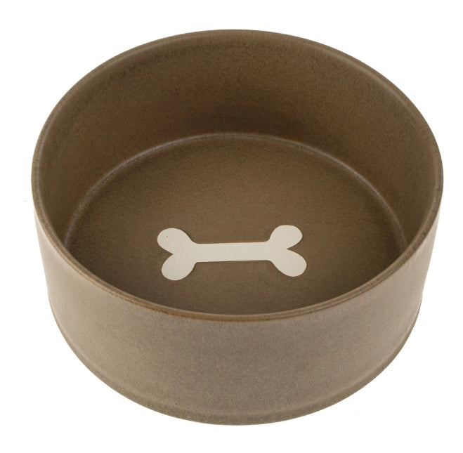 Pottery Pet Bowl | Large | Earth