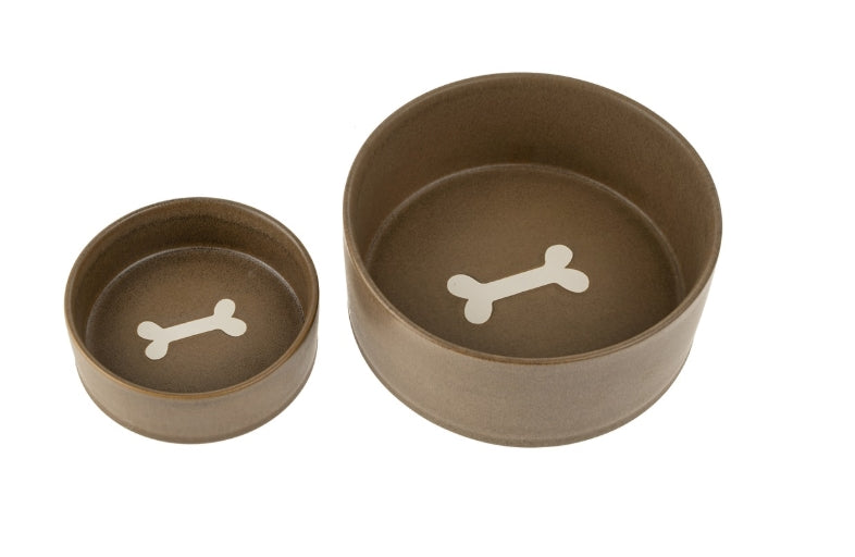 Pottery Pet Bowl | Large | Earth