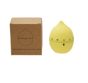 Plastic Lemon Shaped 1 Hour Twist Timer