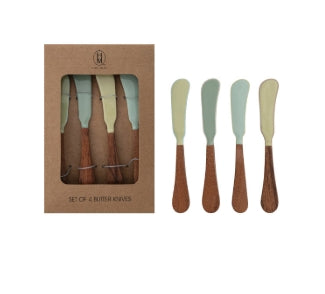 Enameled Stainless Steel Canape Knife