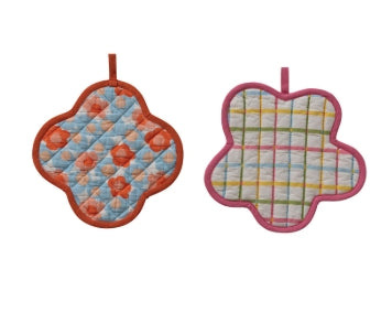 Cotton Scalloped Pot Holder