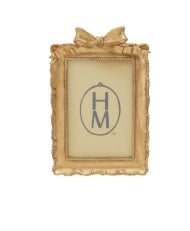 Resin Photo Frame w/ Bow