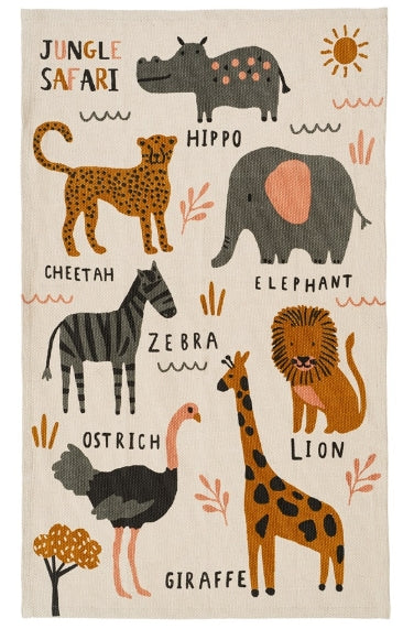 Jungle Safari Kids Rug