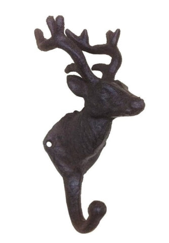 Deer Hook Single Brown