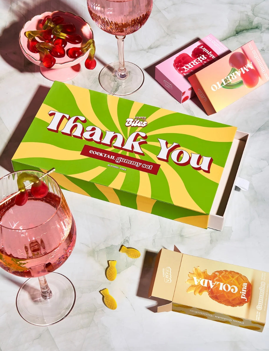 Bisou Bar | Thank You! | Cocktail Gummy Set