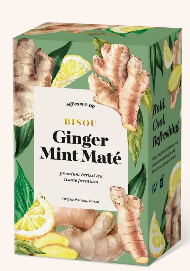 Bisou Bar | Ginger Mint Maté Tea