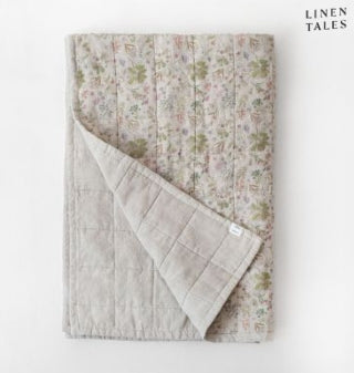 Linen Tales | Quilted Blanket | Botany/Melange | Small