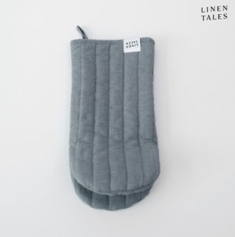 Linen Tales | Oven Mitt | Blue Fog