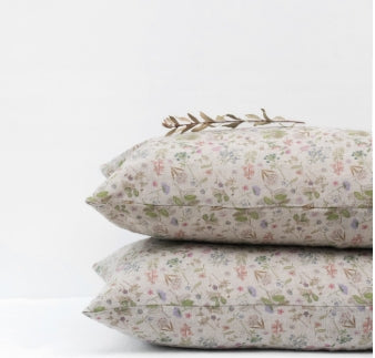 Linen Tales |  Pillowcase |  Botany  | Standard