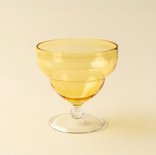 Savoy Coupe Glass |  Amber