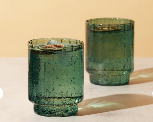 Malachite Optic Tumblers