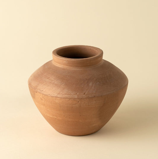 Lux Terracotta Vase