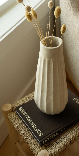 Alba Paper Mache Vase | Large