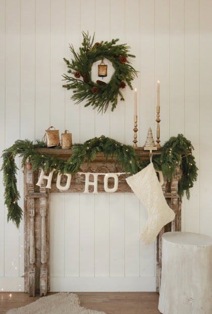 Ho Ho Ho Felt Garland