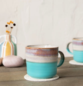 Horizon Reactive Glaze Mug | Blue