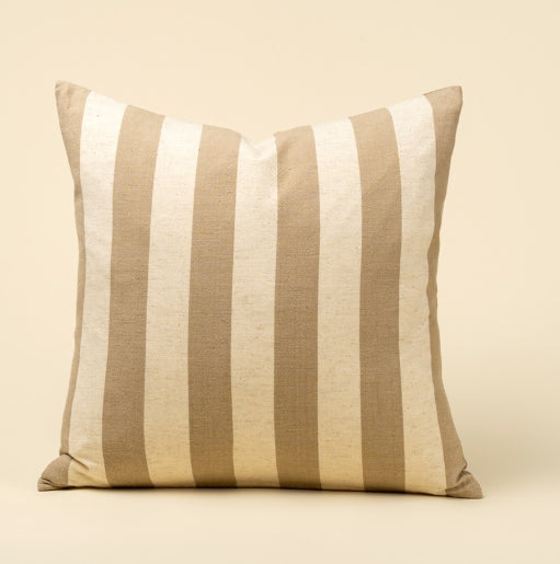 Wide Stripe Pillow | Sand