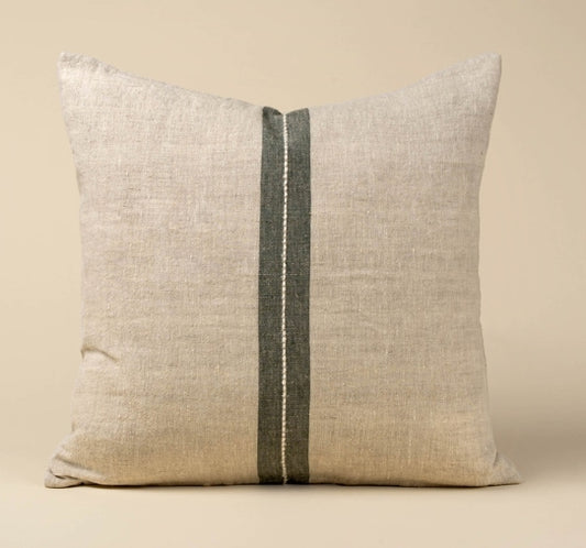 Emmett Linen Pillow |  Natural
