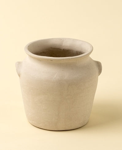 Milos Paper Mache Urn | Small