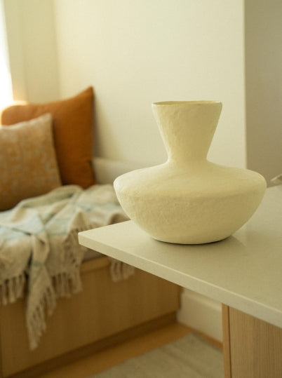 Selene Paper Mache Vase