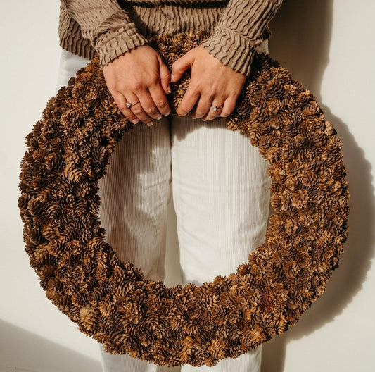 Pinecone Wreath
