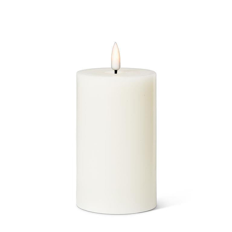 Luxlite Flameless Candles  LED Pillar Candle-12.5cm high