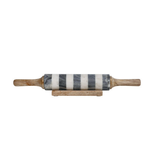 Marble Striped Rolling Pin