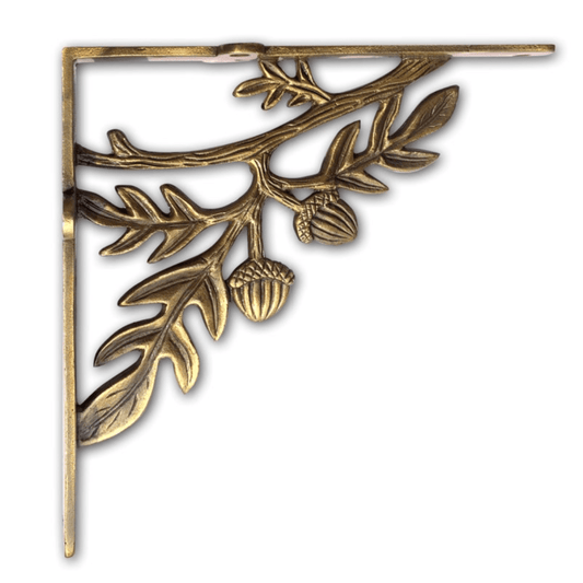 Branch & Twig Bracket | Small, Antique Gold