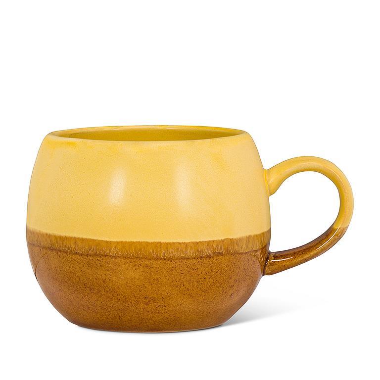 Tri-Colour Ball Mug | Yellow