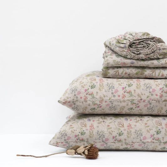 Linen Tales | Botany 2 | King | Linen Sheet Set