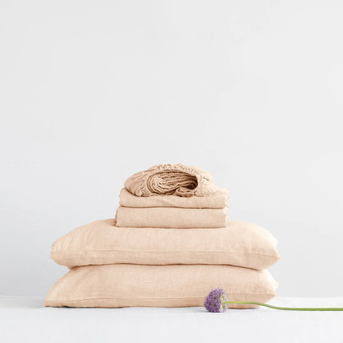Linen Tales | Brazilian Sand | Full | Linen Sheet Set