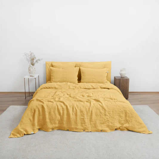 Linen Tales | Butter | Full | Linen Duvet Cover