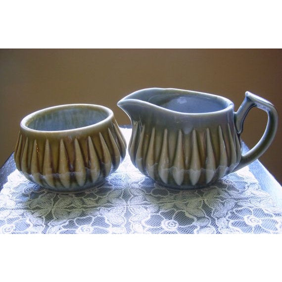 Wade Irish Porcelain Cream And Sugar Bowl