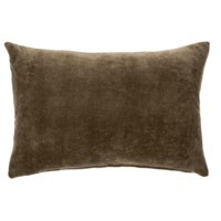 Vera Velvet Pillow | Carob