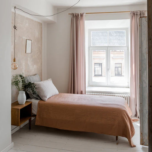 Linen Tales | Cafe Creme | Queen | Linen Duvet Cover