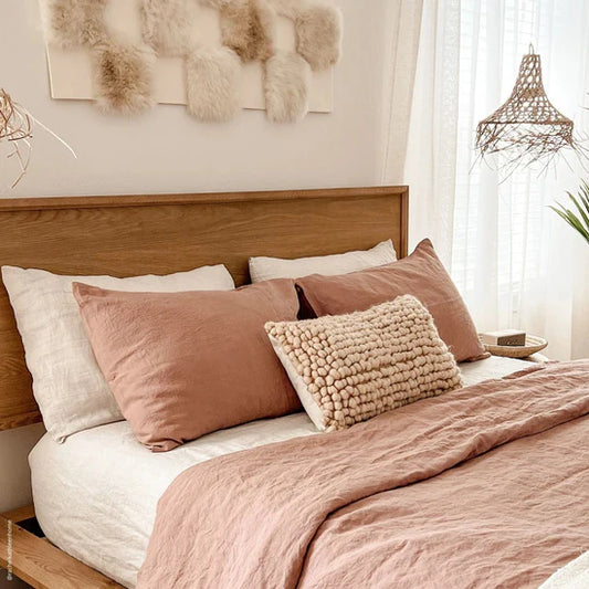 Linen Tales | Cafe Creme | Standard | Linen Pillowcase