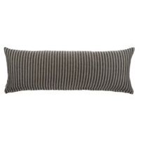 Pinstripe Linen Pillow | Grey