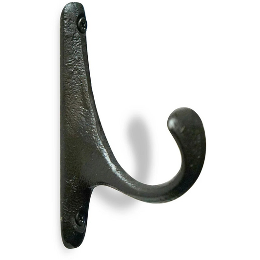 Single Coat Hook | Antique Black