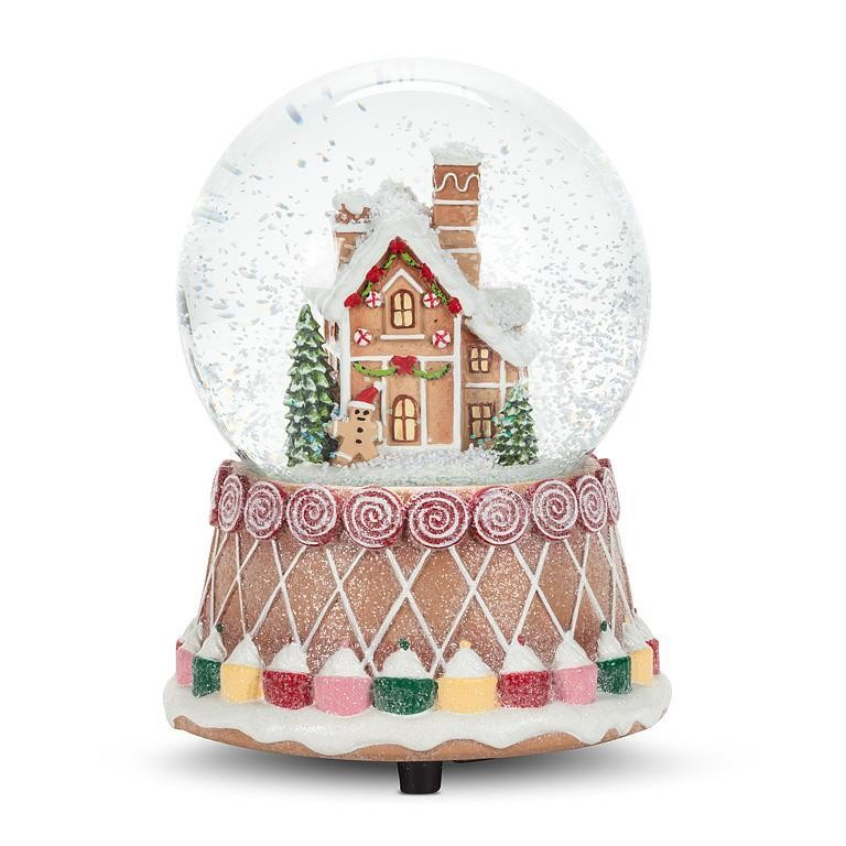 Gingerbread Snow Globe