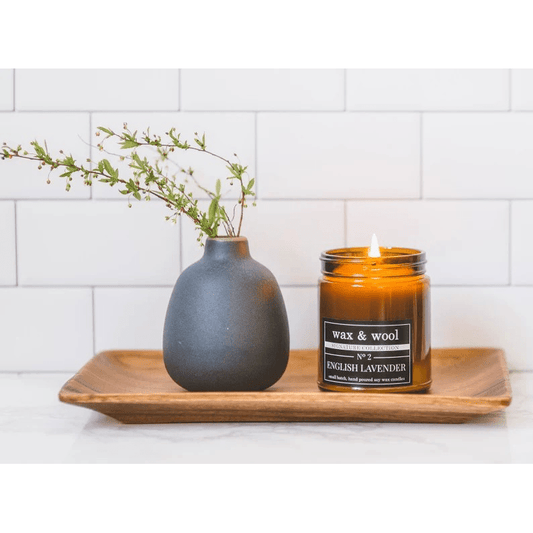 Jar Candle by Wax & Wool | English Lavender