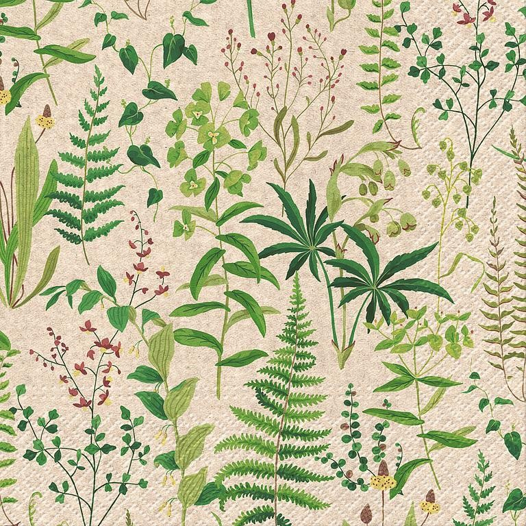 Luncheon We Care Herbal Garden Napkins