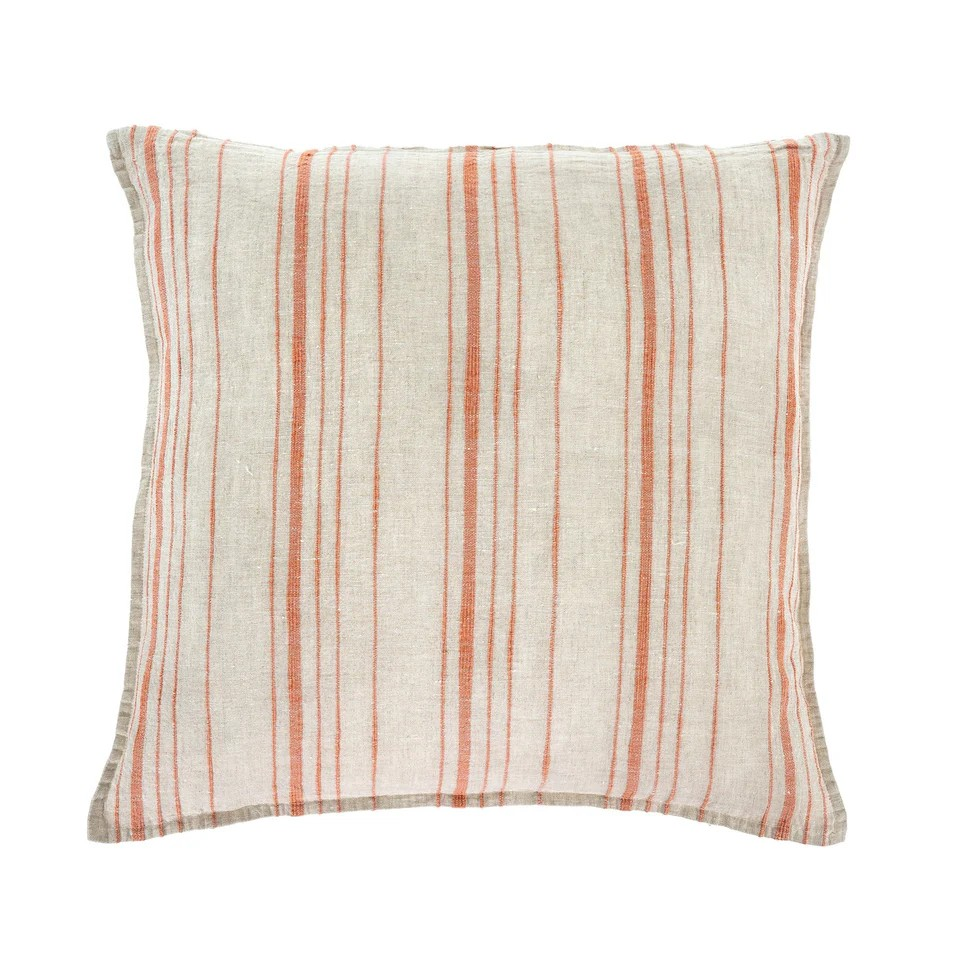 Luca Linen Pillow | Coral