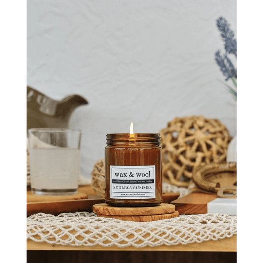 Jar Candle by Wax & Wool | Endless Summer