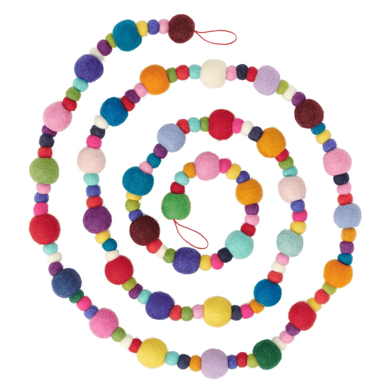 Modwool Felt Ball Garland