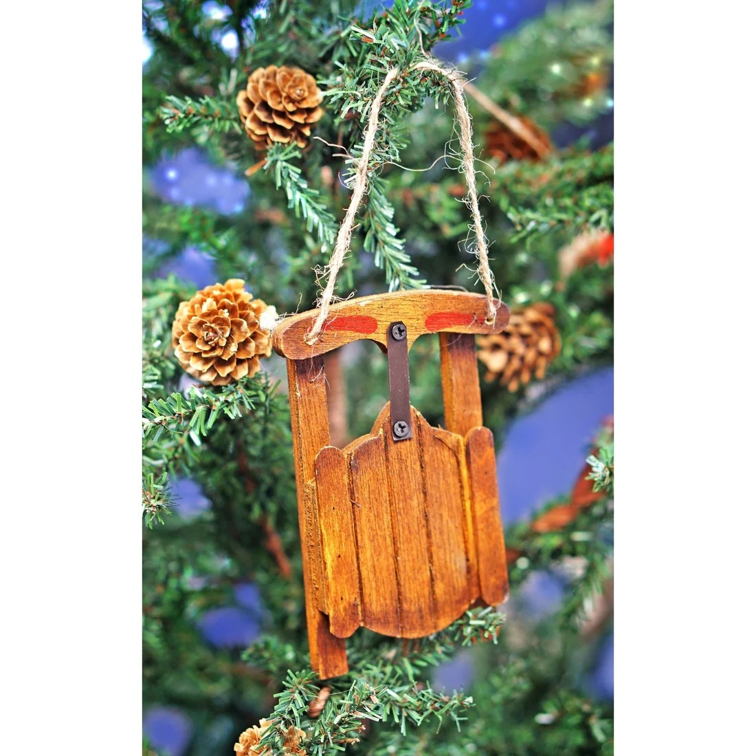 Sled Ornament