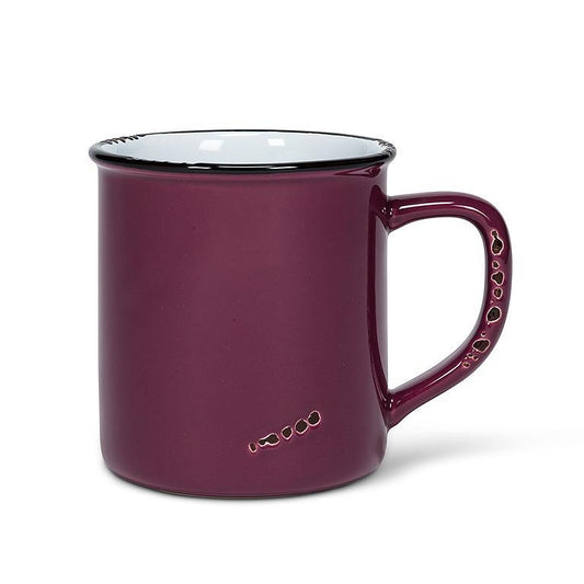 Enamel Look Mug | Plum