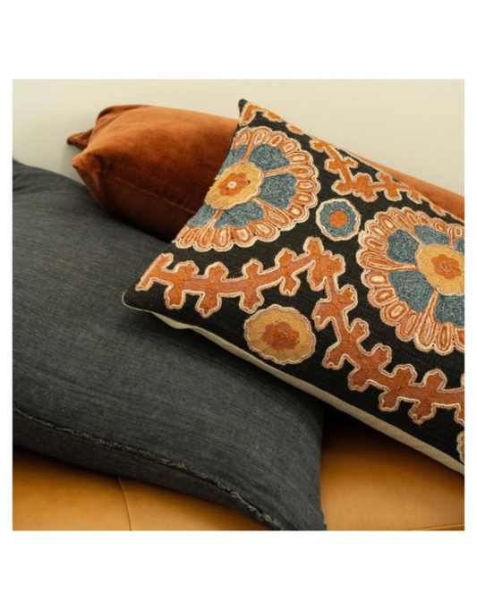 Azul Suzani Pillow