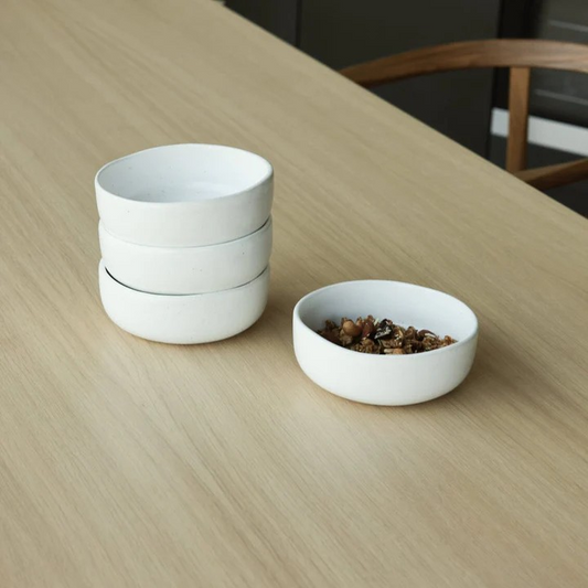 The Cereal Bowls | Speckled White