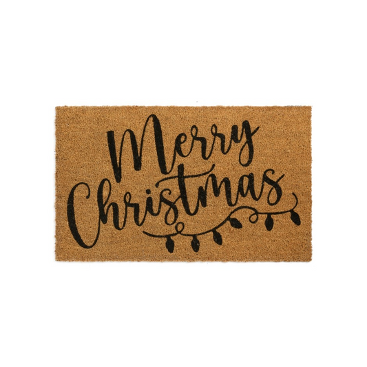 Merry Christmas Vinyl Doormat